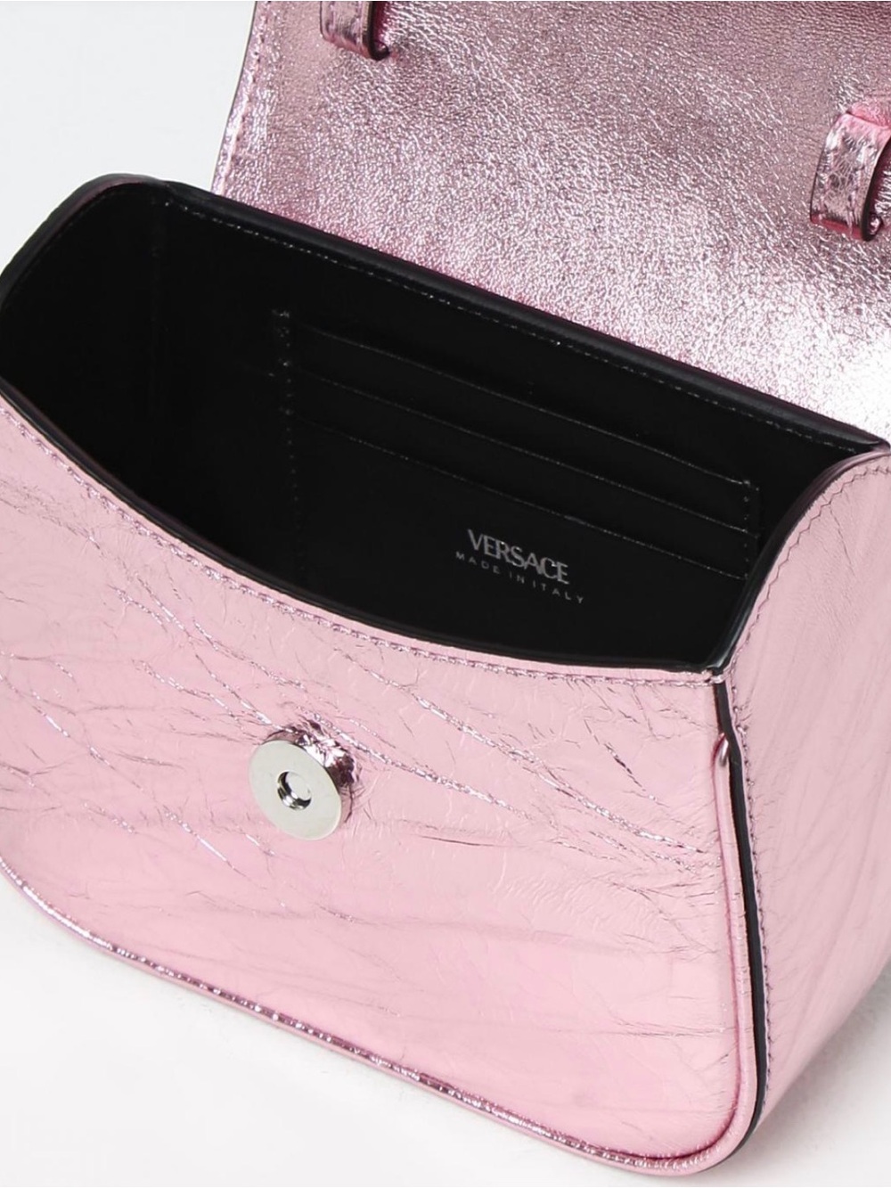 ๐๐ชฉ Dancehall: NWT Versace Top Handle Medusa Bag ๐ชฉ๐ NIB Swarovski Butterfly Earri - Picture 4 of 5